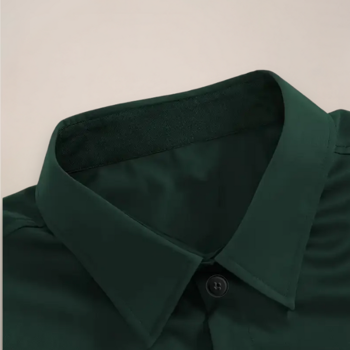 Samy | Classic Men Long Sleeve Shirt | Sharp Everyday Elegance