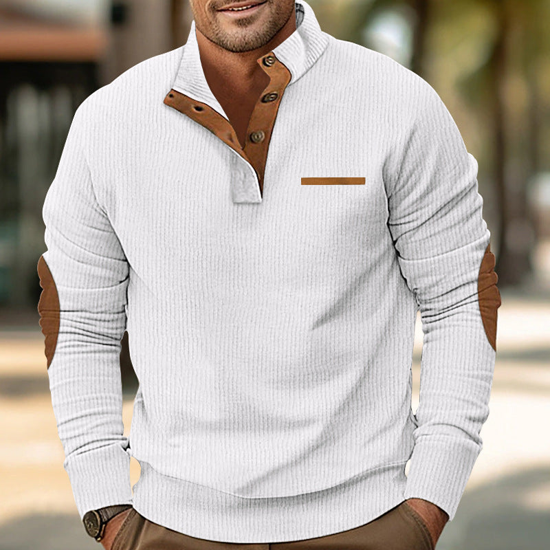 Bellonaro | Smart Quarter-Button Sweater