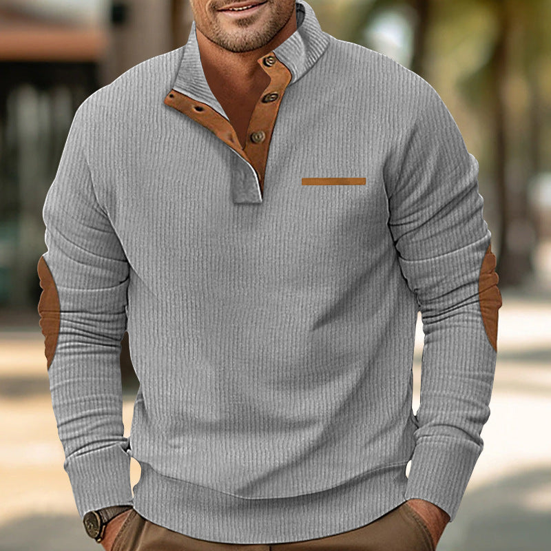 Bellonaro | Smart Quarter-Button Sweater