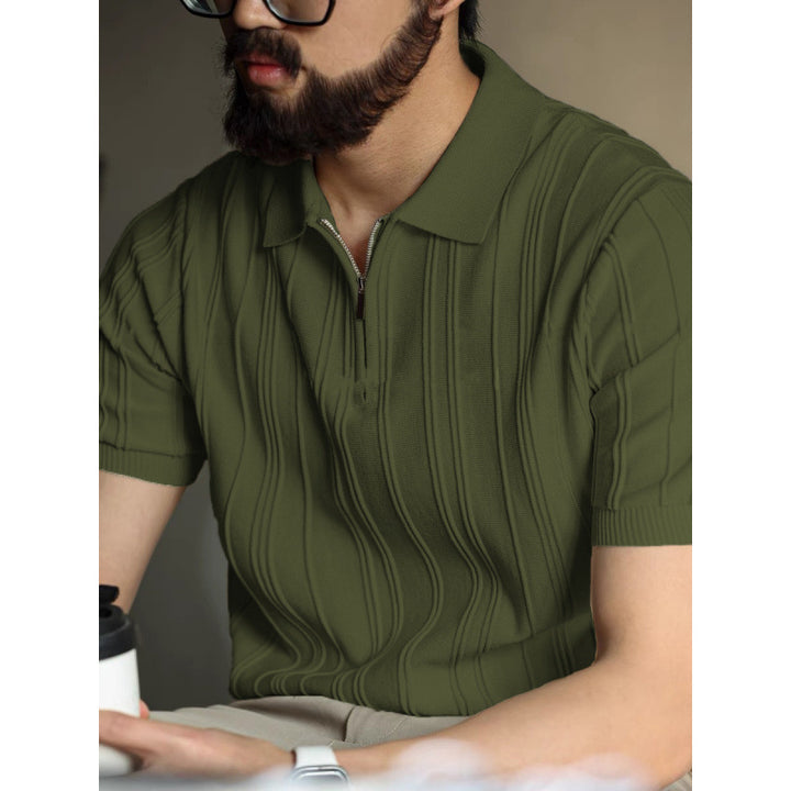 James ™ Silk Zipped Polo