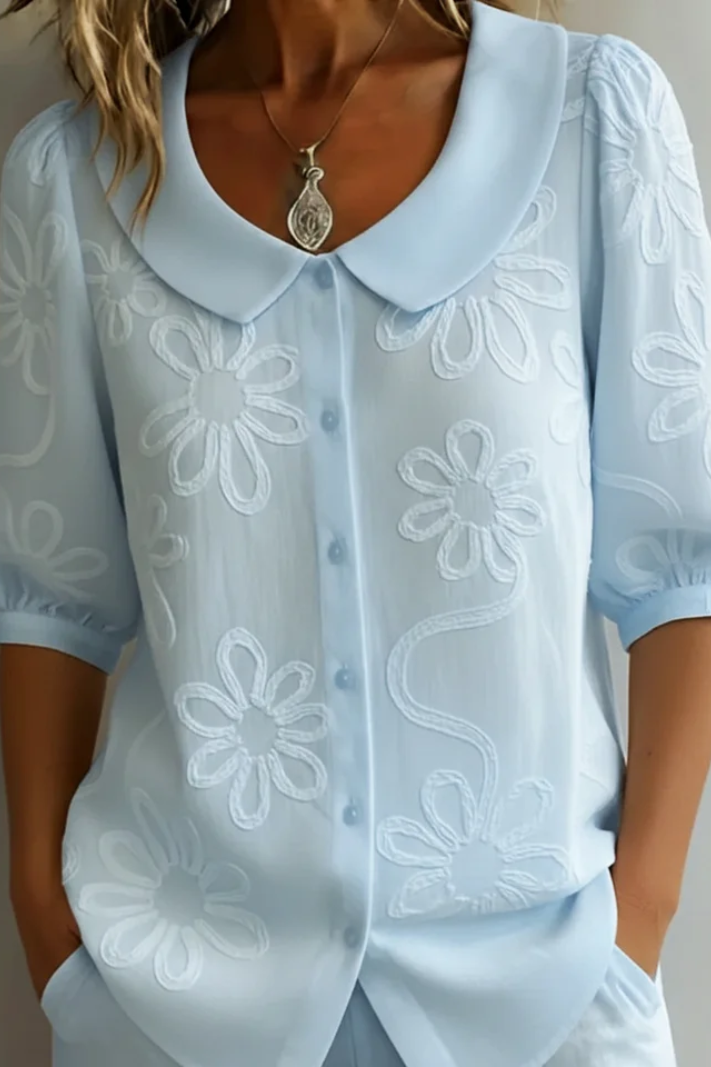 Fiora | Elegant Floral Blouse