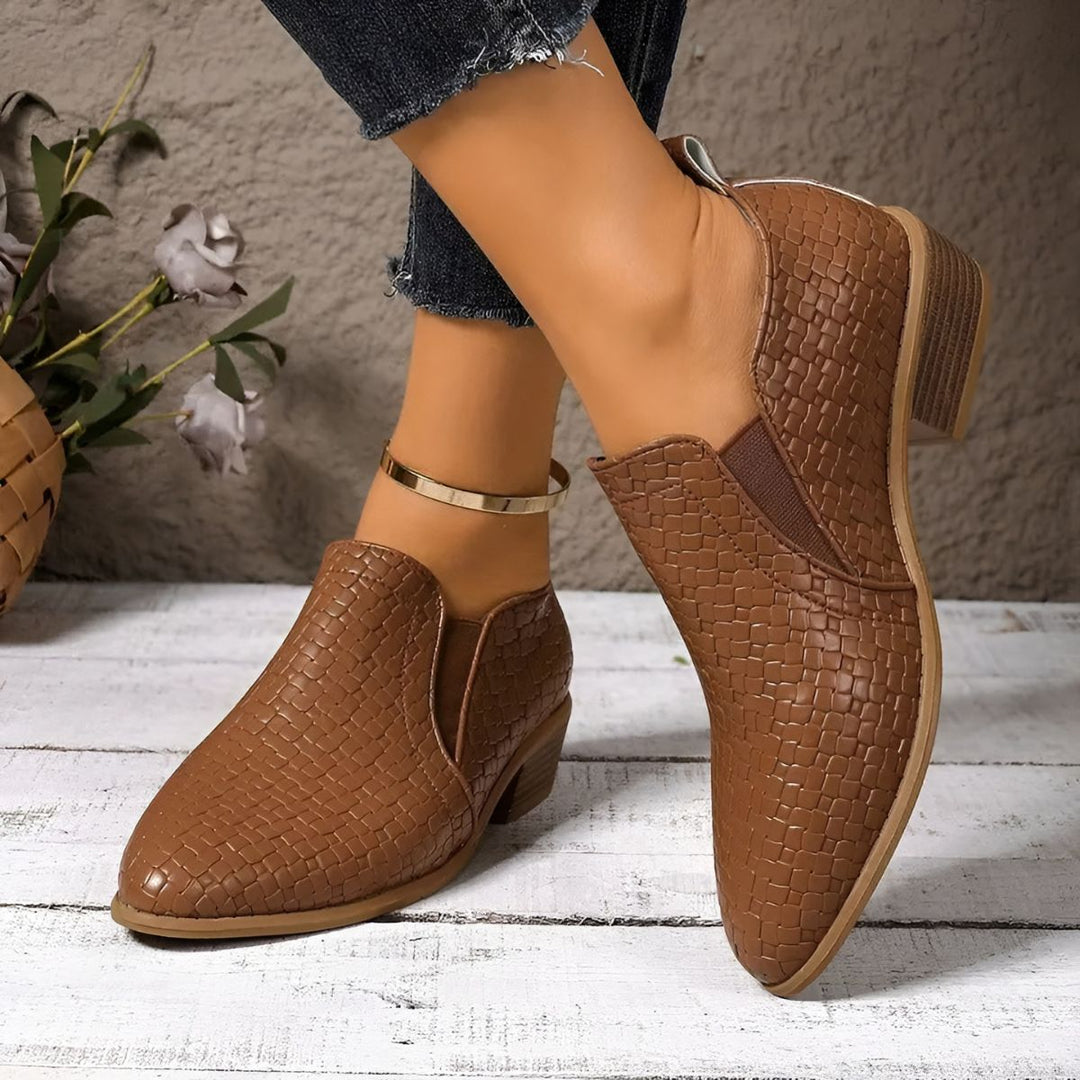 Alexia™ | Orthopedic Leather Oxford Shoes