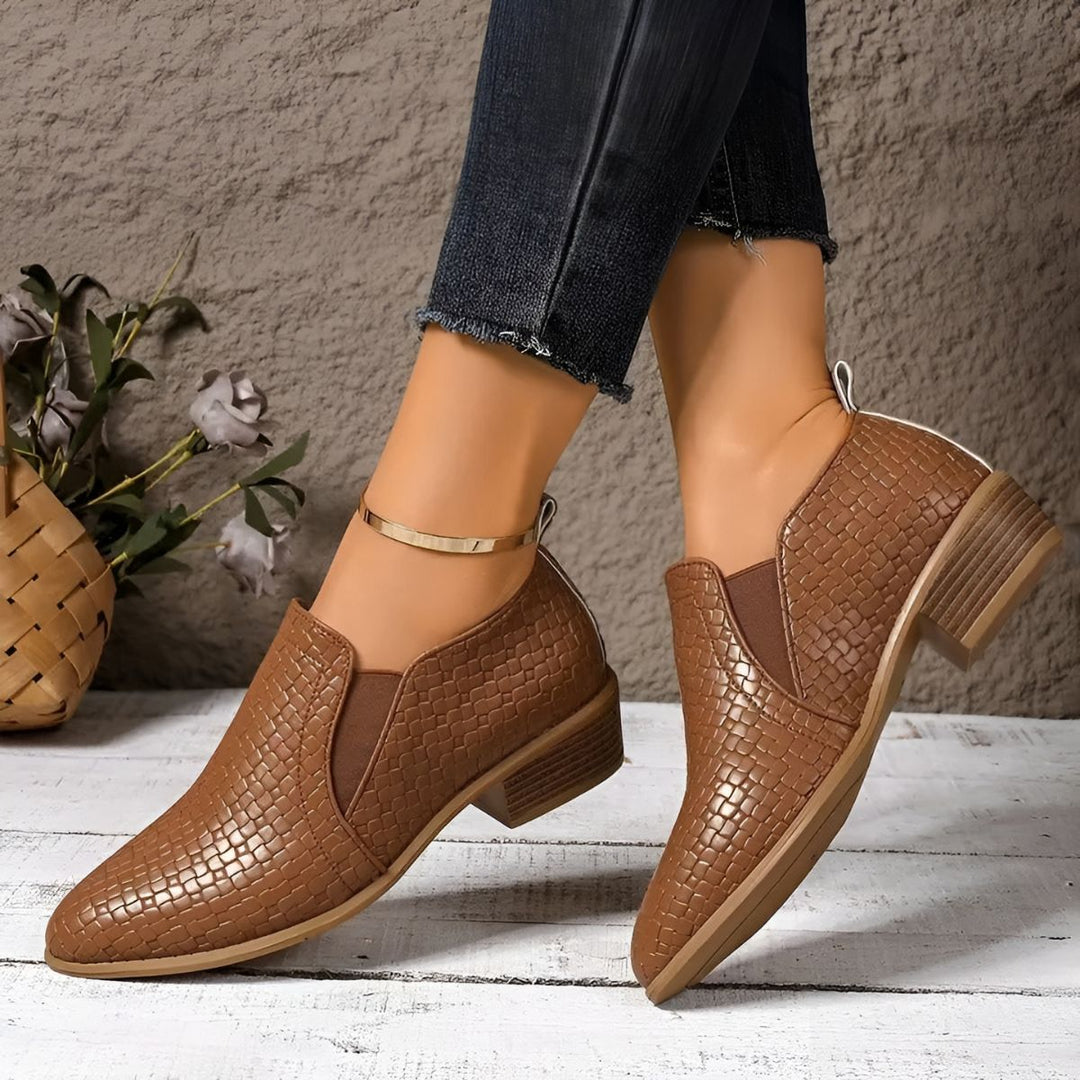 Alexia™ | Orthopedic Leather Oxford Shoes