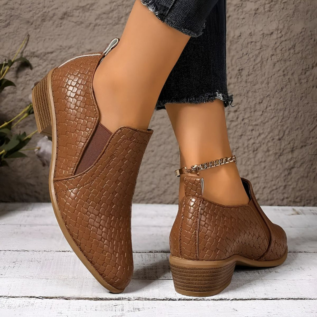 Alexia™ | Orthopedic Leather Oxford Shoes