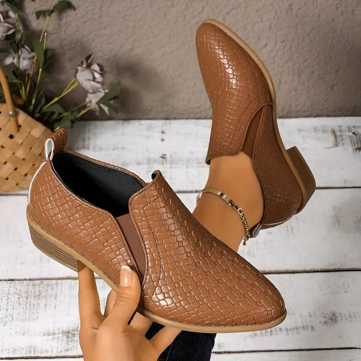 Alexia™ | Orthopedic Leather Oxford Shoes