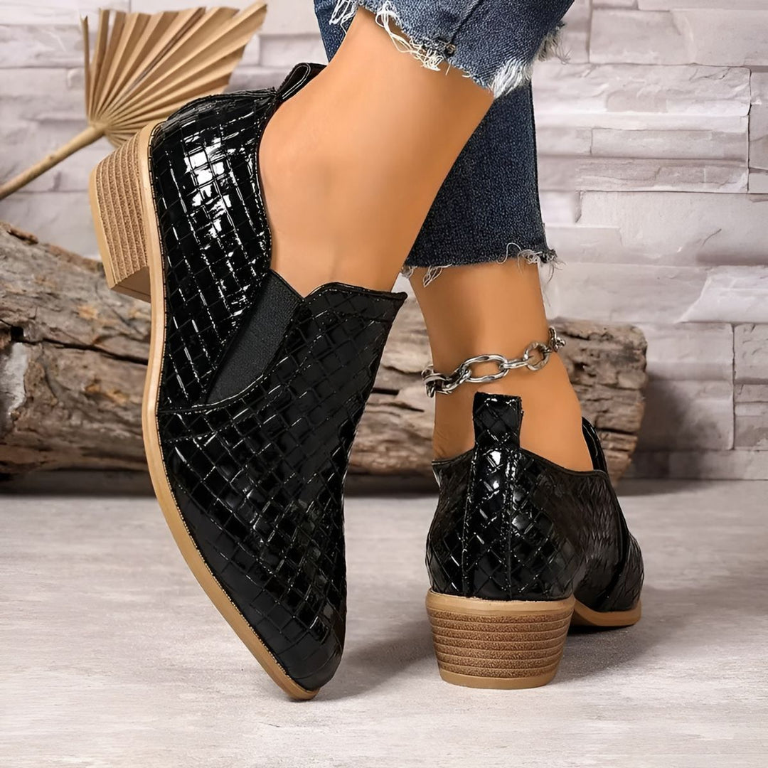 Alexia™ | Orthopedic Leather Oxford Shoes