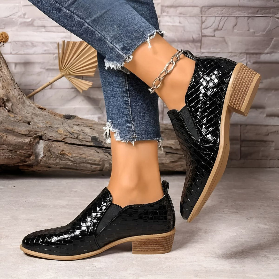 Alexia™ | Orthopedic Leather Oxford Shoes