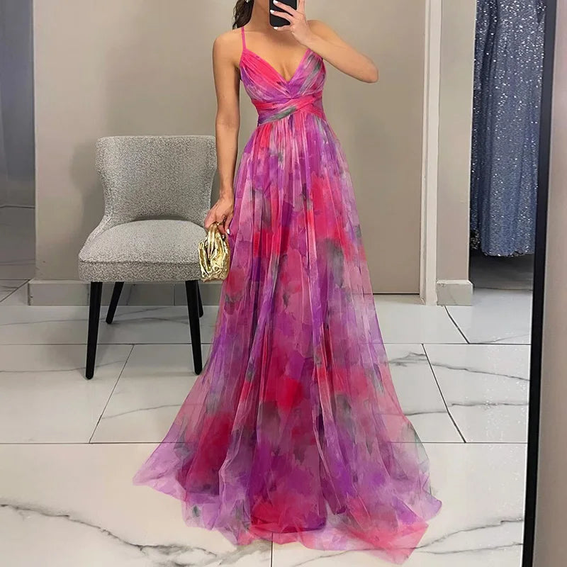 Giselle | Flattering Floral Maxi Dress
