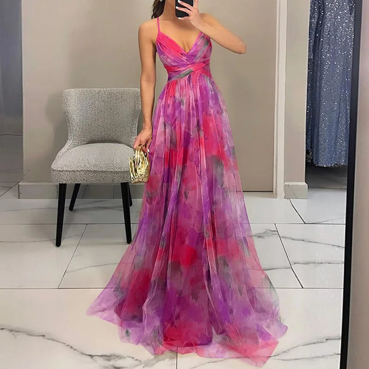 Giselle | Flattering Floral Maxi Dress