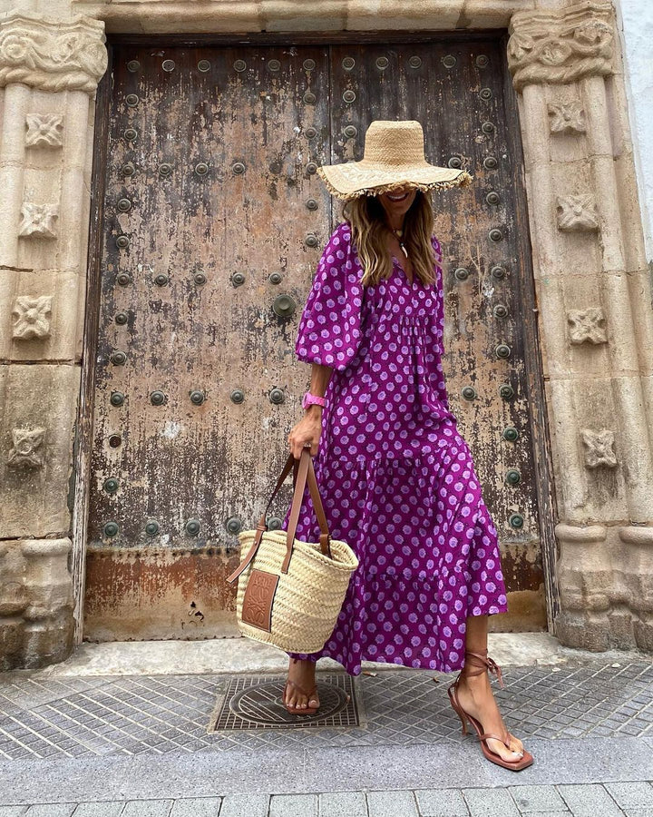 Sharon™ - Boho Maxi Dress