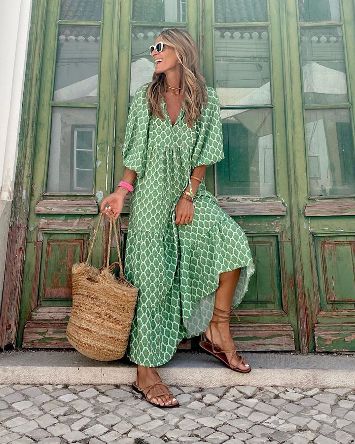Sharon™ - Boho Maxi Dress