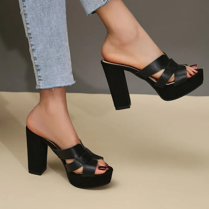 Verity | Elegant Comfort Block Heels