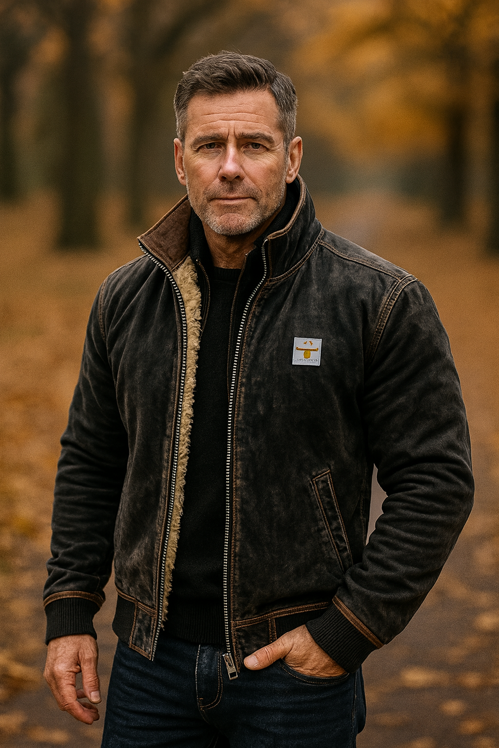Michel | Thermal Leather Jacket