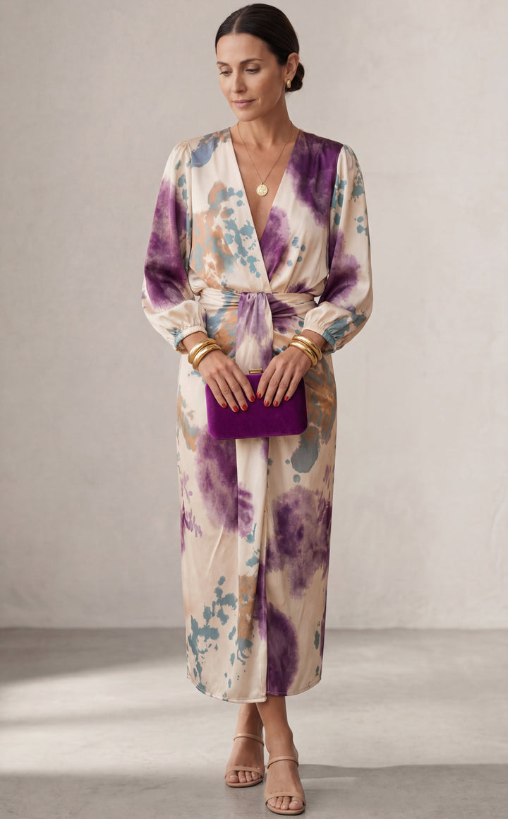 Valerie | Elegant V-Neck Dress