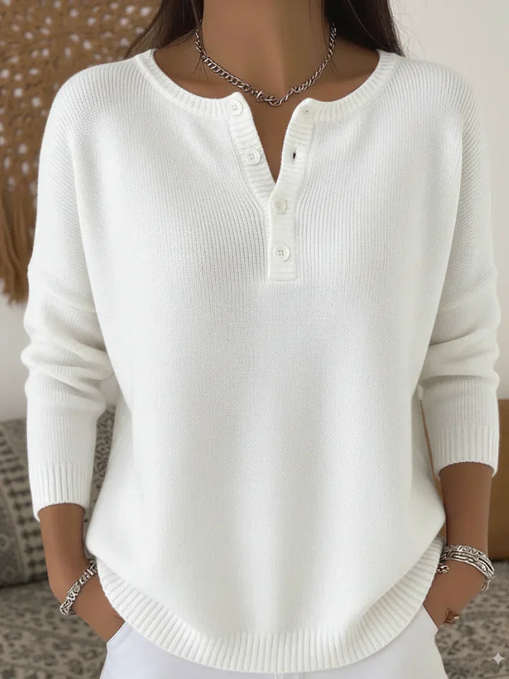 Beatrice | Everyday Button-Up Knit