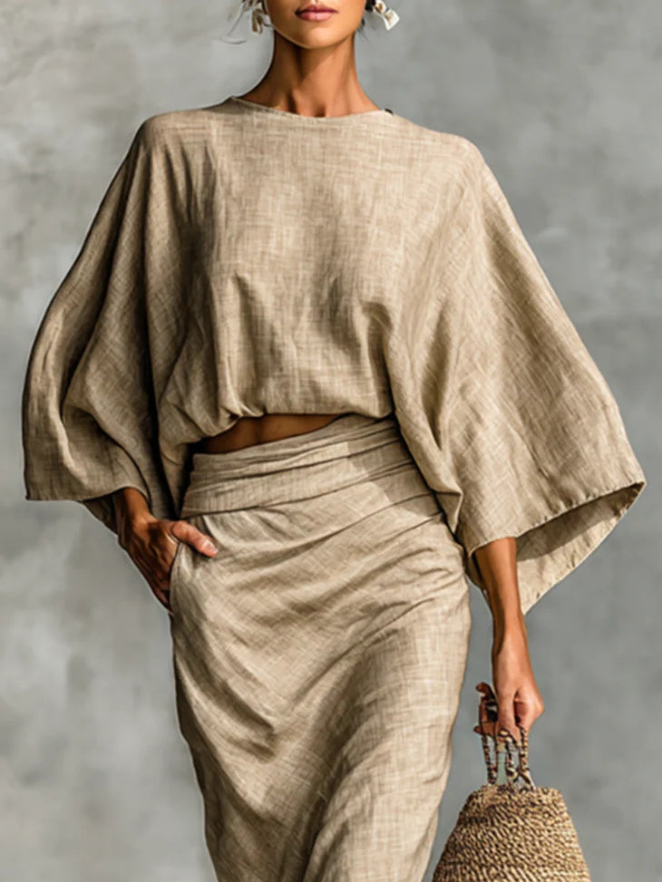 Julia | Elegance Two-Piece Skirt Set
