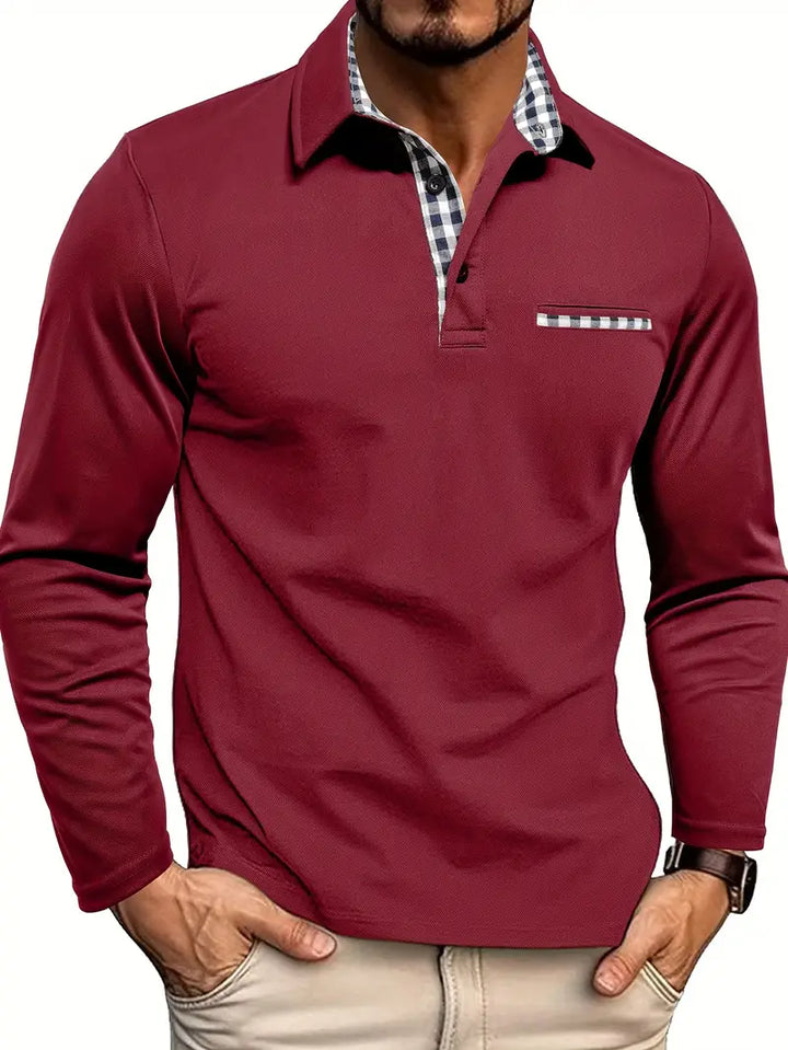 GERNAN™ | Men Long Polo Shirt
