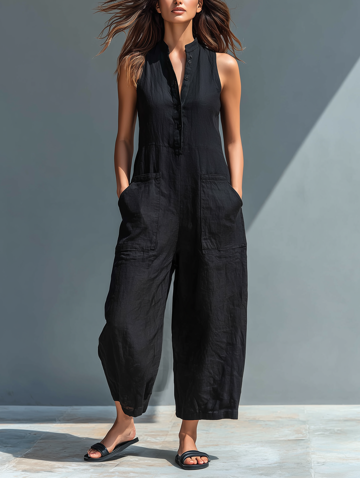 Lucia | Elegant Sleeveless Jumpsuit