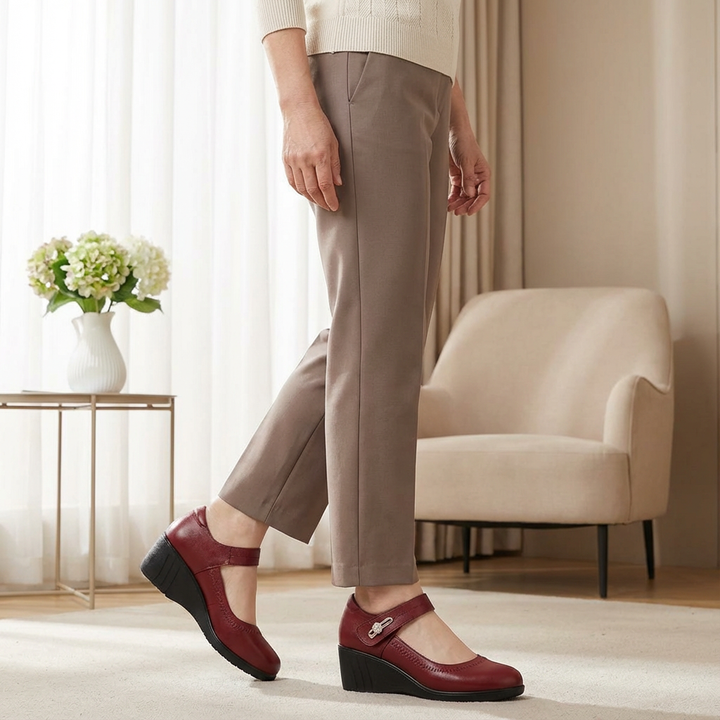 Vivienne | Elegant Comfort Mid-Heel Shoes