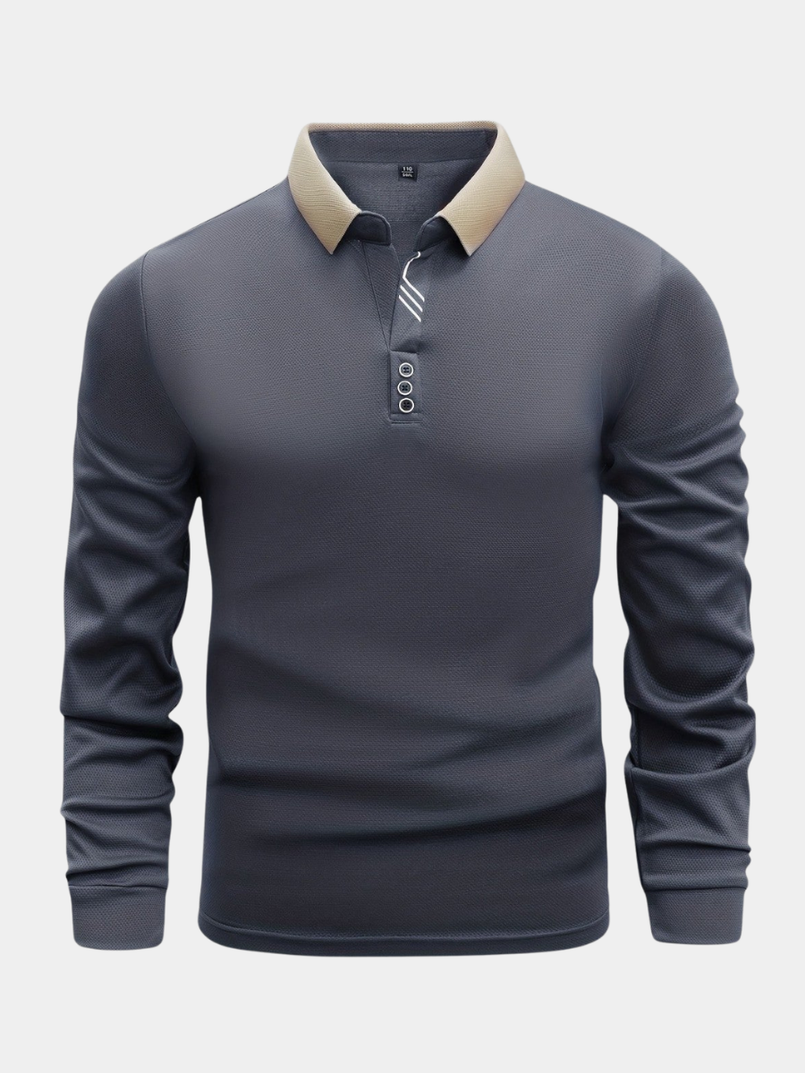 Wilsey - Long Sleeve Polo Shirt