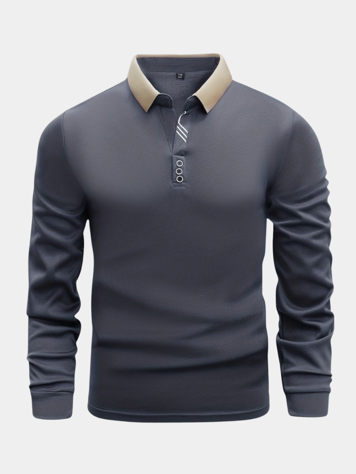 Wilsey - Long Sleeve Polo Shirt