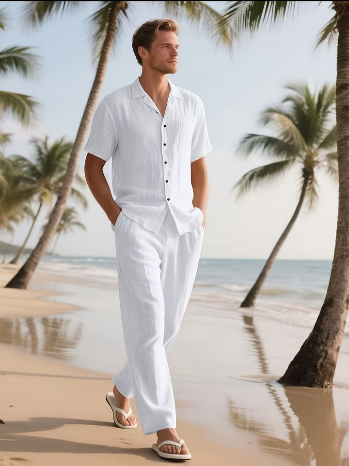 Aleanda | Men Premium Linen Set