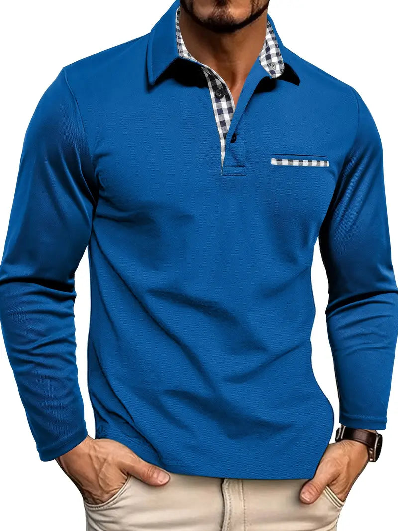 GERNAN™ | Men Long Polo Shirt