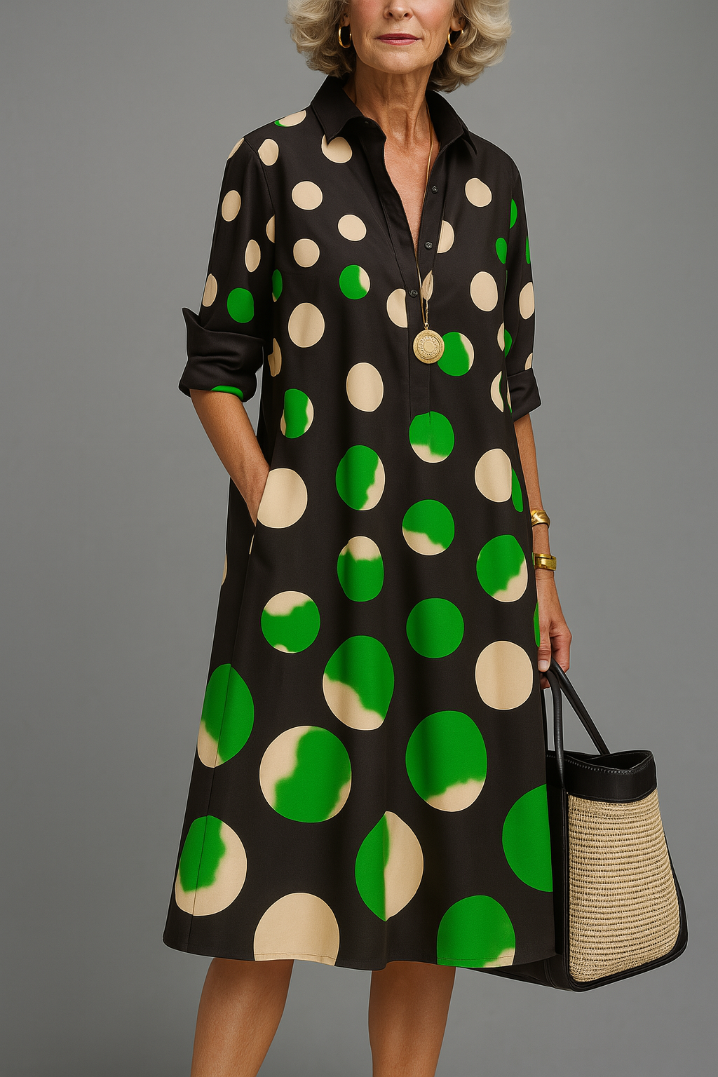 Seraphina | Elegant Satin Midi Dress
