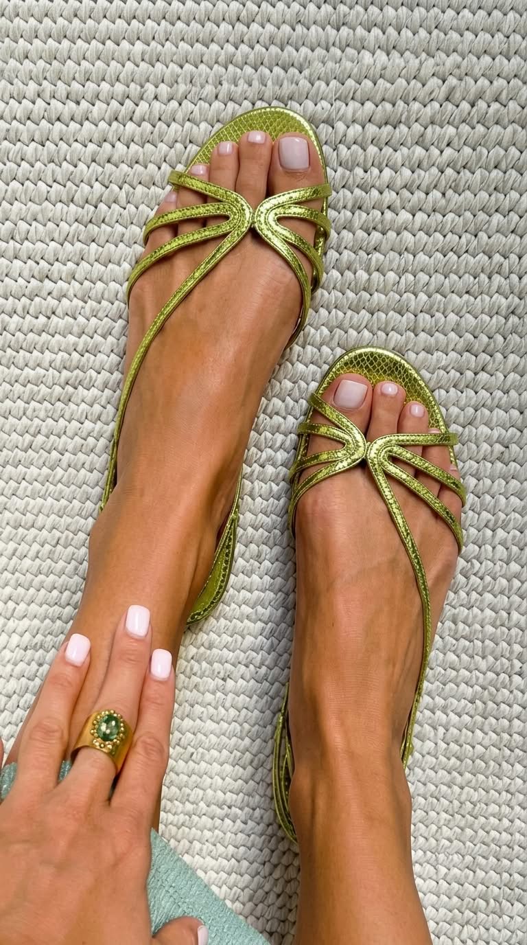 Maurelle | Golden Summer Comfort Sandals