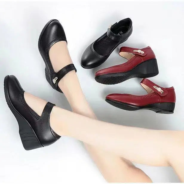Vivienne | Elegant Comfort Mid-Heel Shoes
