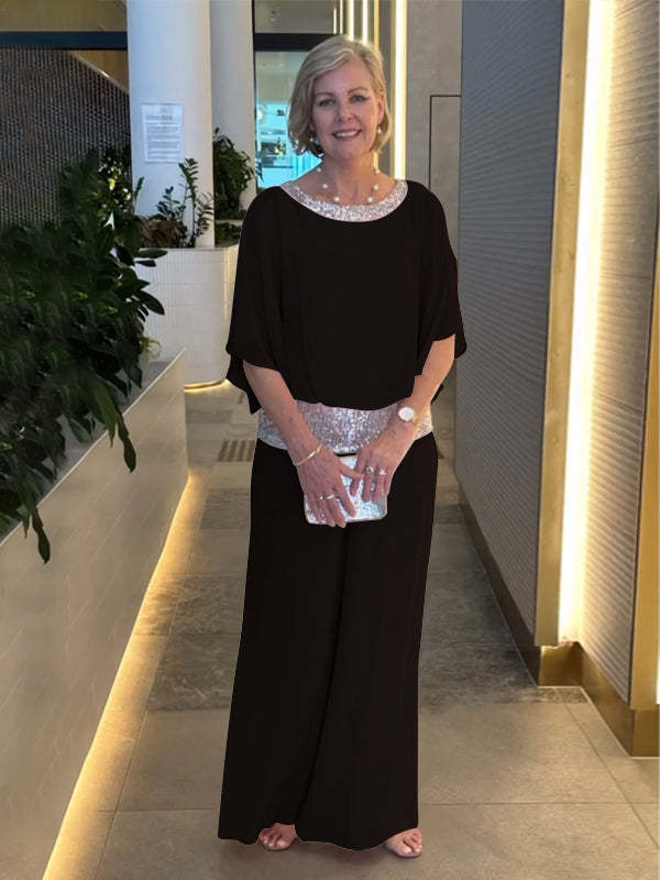 Lillian | Elegant Wide Sleeve Two-Piece Set