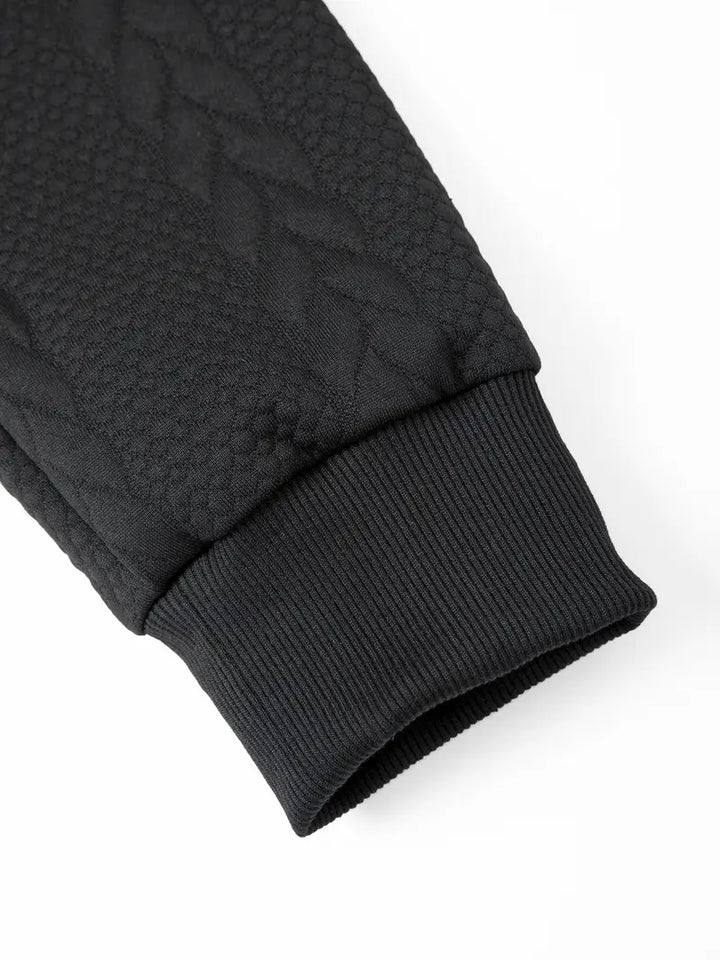 Jacky ™ - Casual Knitted Hooded Sweater With Front Pocket