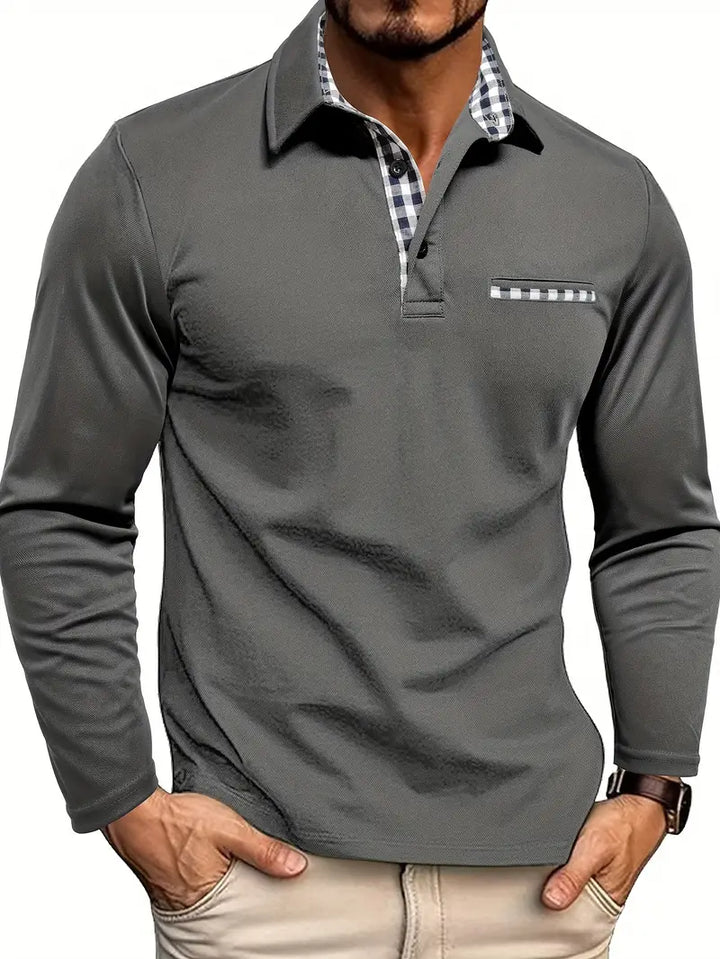 GERNAN™ | Men Long Polo Shirt