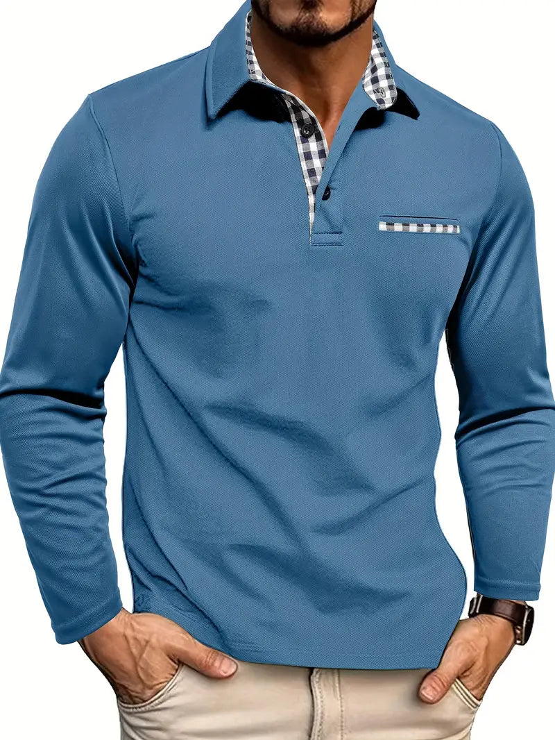 GERNAN™ | Men Long Polo Shirt