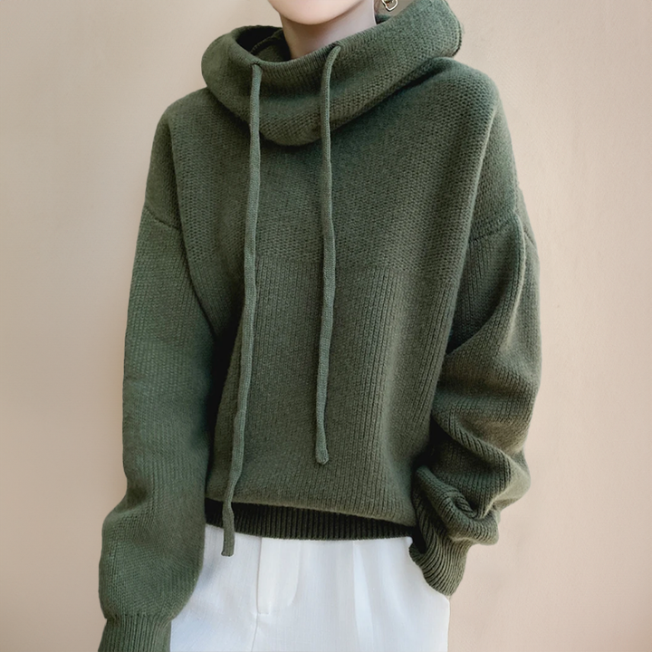 Marie™ | Luxe Merino Wool Hoodie