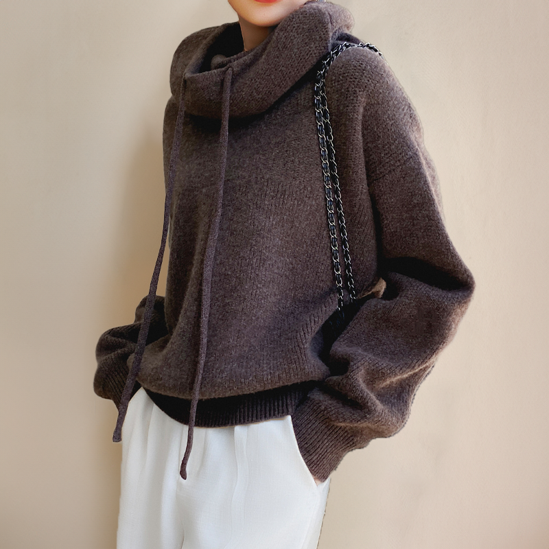 Marie™ | Luxe Merino Wool Hoodie