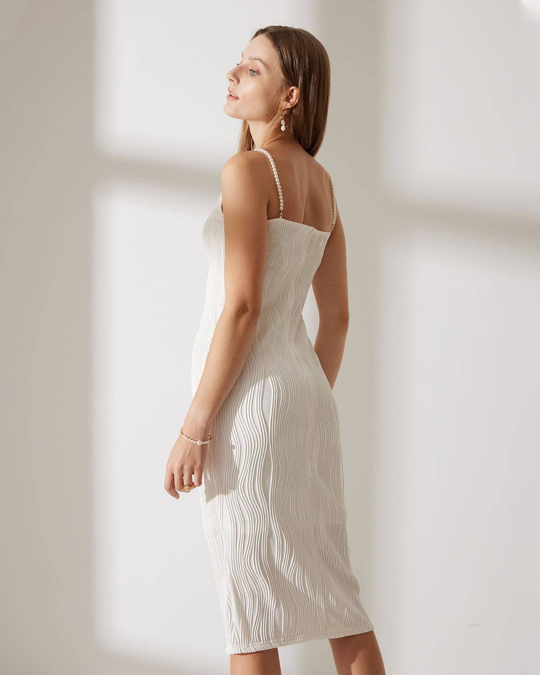 Evalyn ™ | Water Ripple  Cami Dress