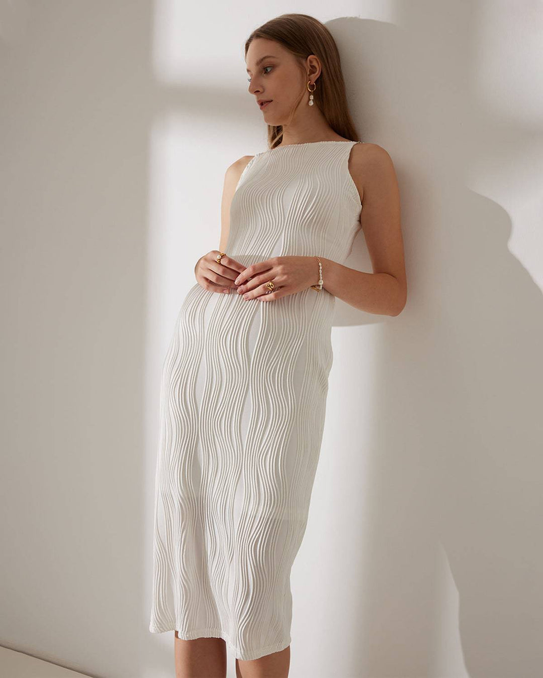 Evalyn ™ | Water Ripple  Cami Dress