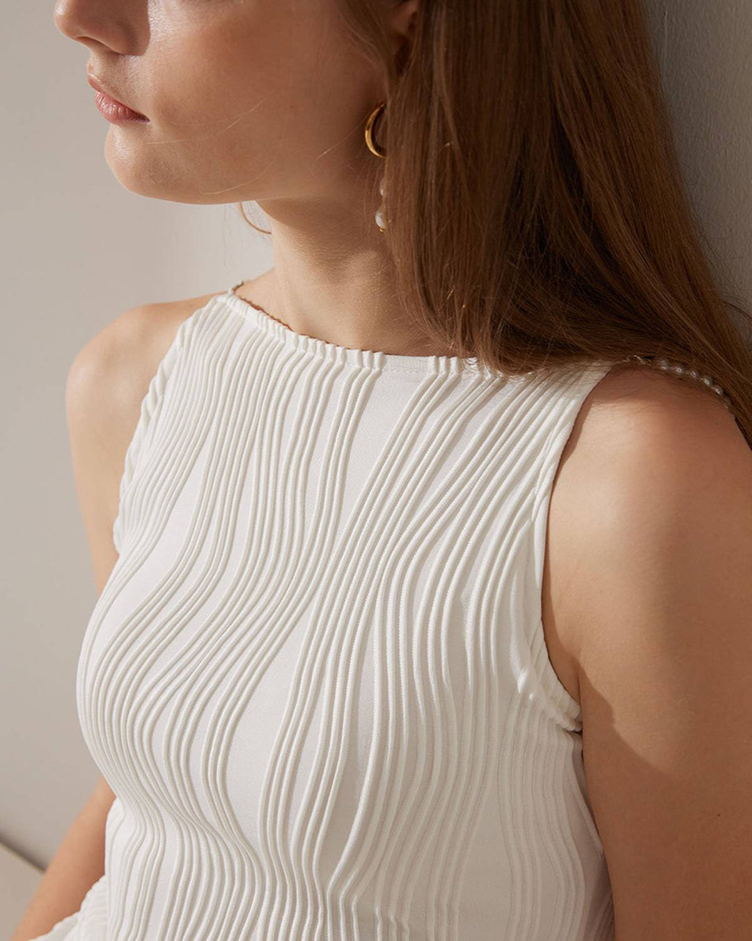 Evalyn ™ | Water Ripple  Cami Dress