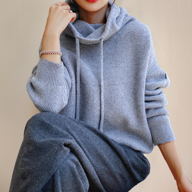Marie™ | Luxe Merino Wool Hoodie