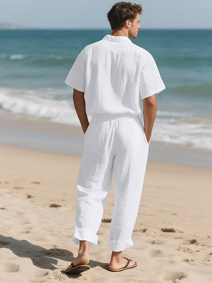 Aleanda | Men Premium Linen Set