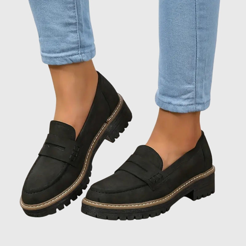 Clara | Classic Comfort Slip-On Loafers