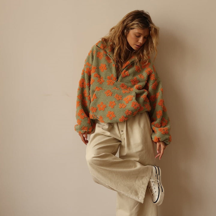 Olive™ | Fleece-Pullover