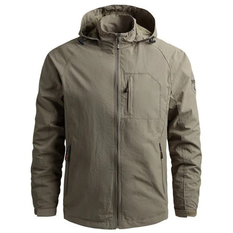 Nathese Waterproof Breathable Cargo Jacket for Men