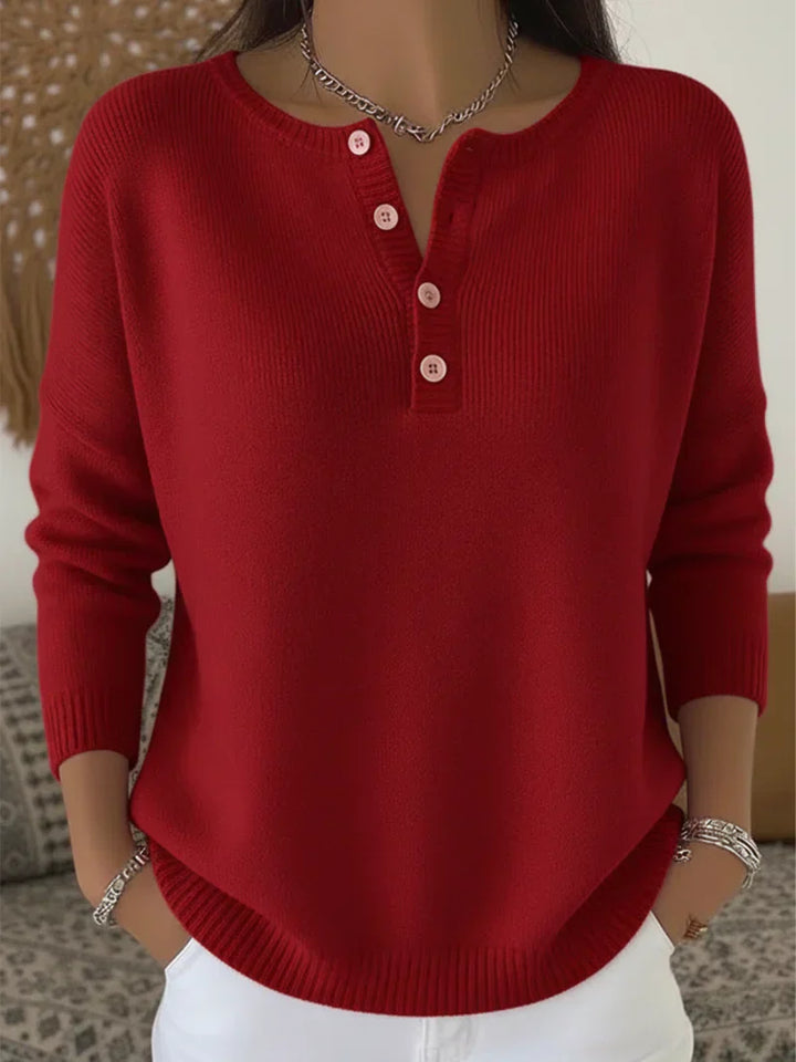 Beatrice | Everyday Button-Up Knit