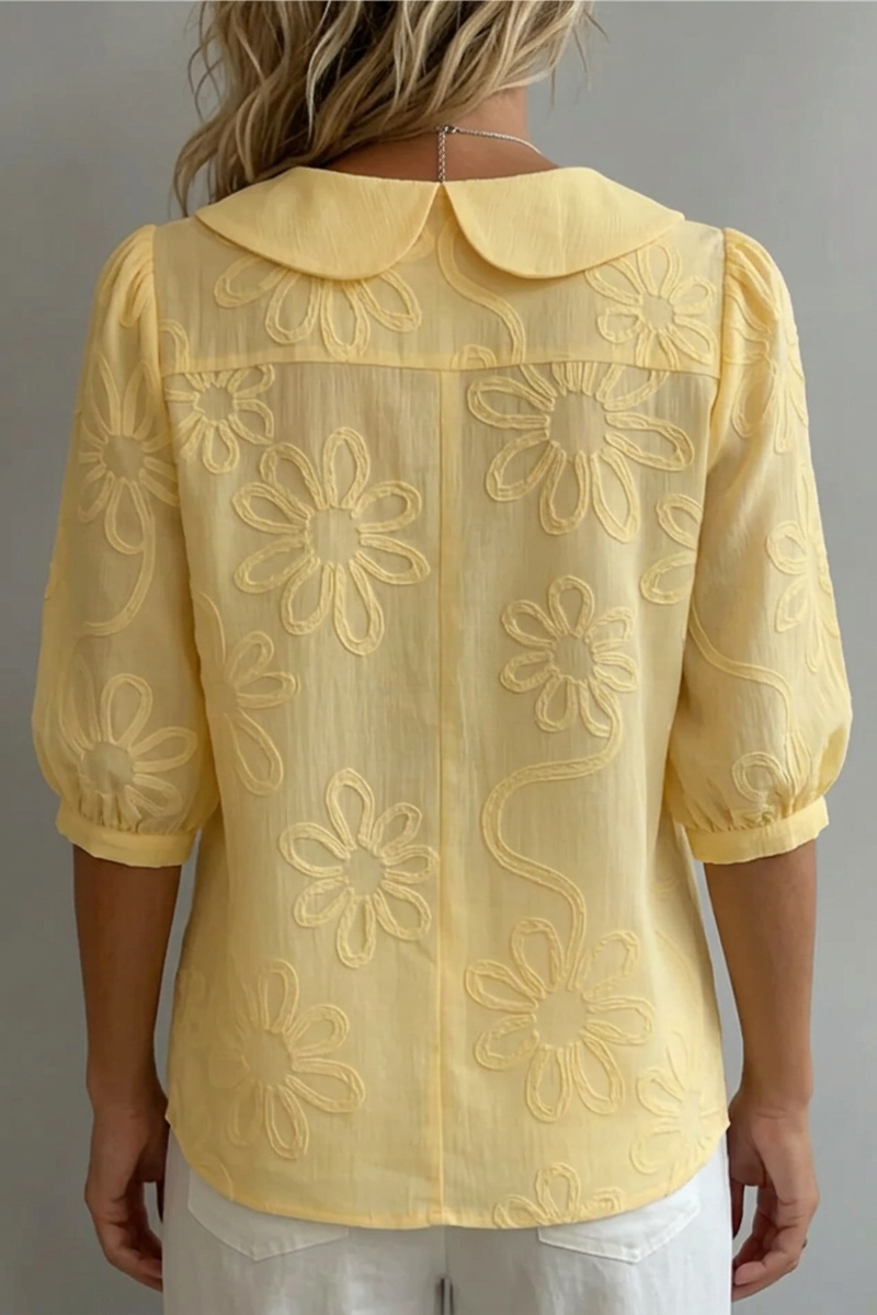 Fiora | Elegant Floral Blouse