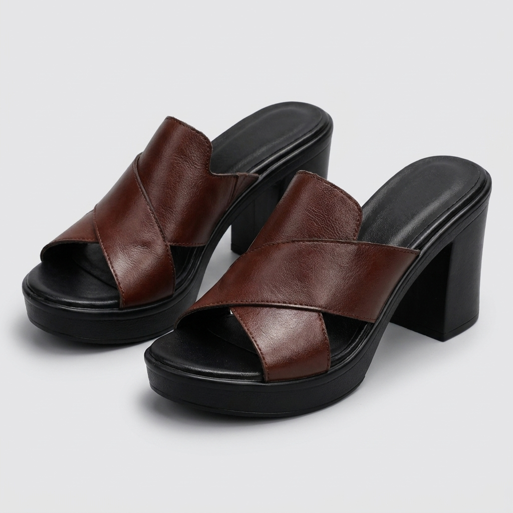 Vivienne | Elegant Comfort Heel Sandals