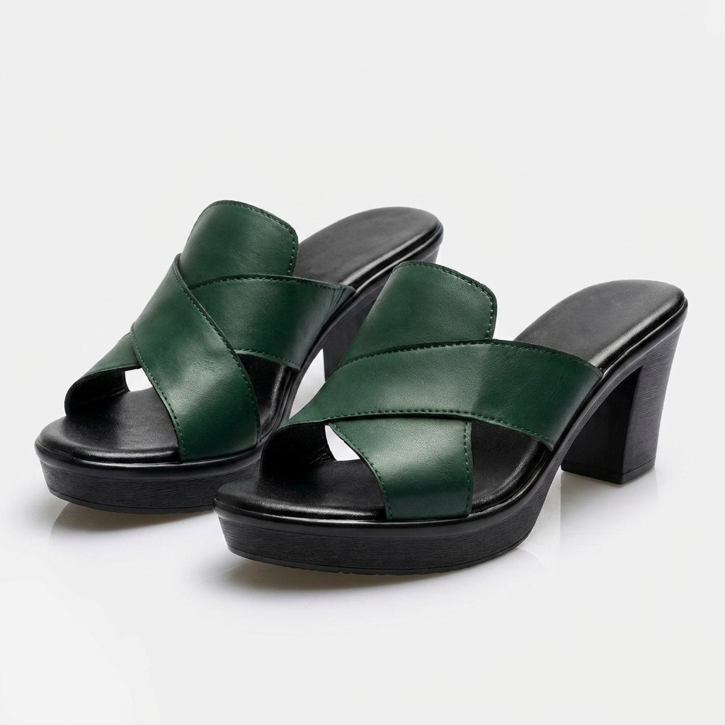 Vivienne | Elegant Comfort Heel Sandals
