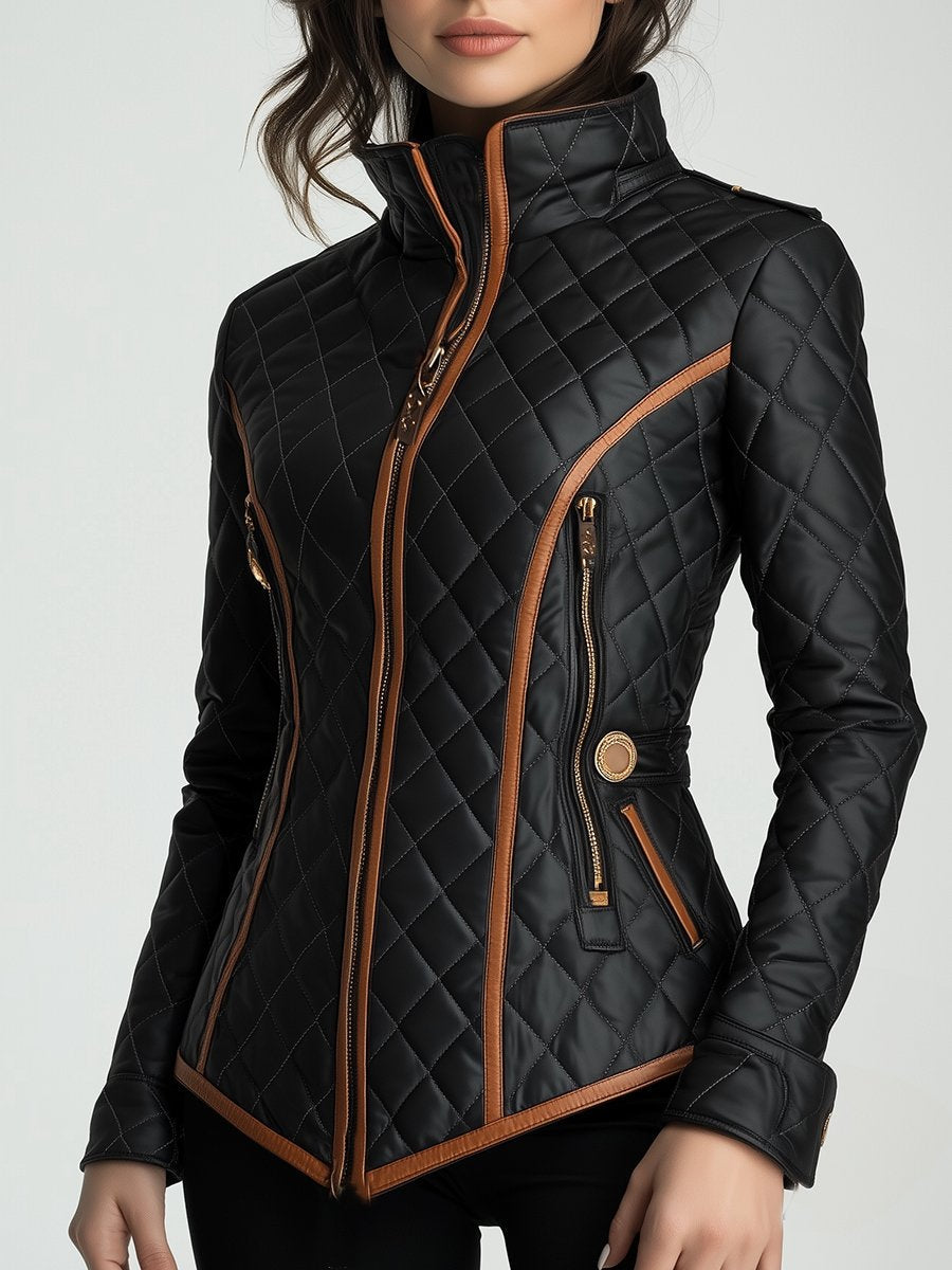 Elisa™ | Diamond-quilted Padded Jacket