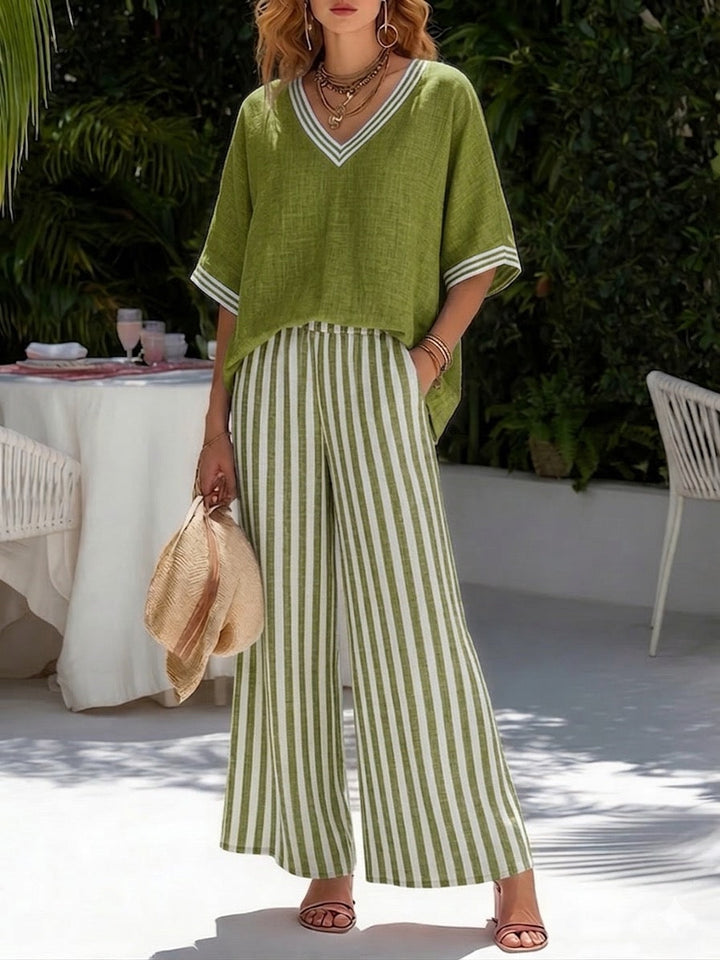 Alira | Relaxed Striped Summer Set
